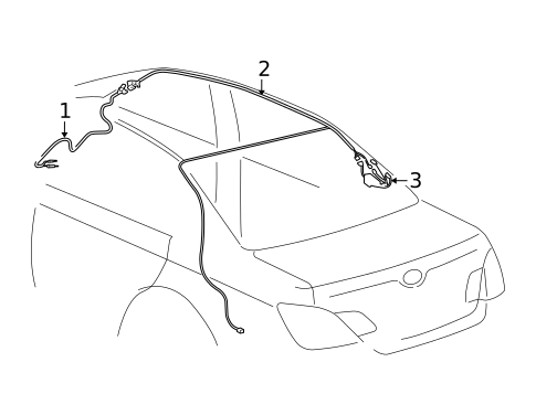 Antenna & Radio for 2009 Toyota Avalon #0