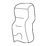 F6DZ5422380A - Body: Door Glass Stabilizer for Ford: Taurus | Mercury: Sable Image