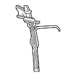 5F1Z54263A70AA - Body: Retainer for Ford: Taurus | Mercury: Sable Image