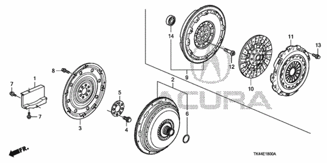 Torque Converter for 2011 Acura TL #0