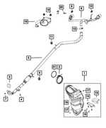 68073471AA - Exhaust: Exhaust Support Isolator for Mopar Image