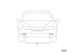 63179401689 - : Installing Set Fog Lamps for BMW Image