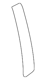 863914D001 - Body: Black Out Tape for Kia: Sedona Image