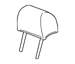 96888696 - Body: Headrest, Outer for Chevrolet: Cruze, Cruze Limited Image