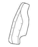 95970455 - Body: Bolster Pad for Chevrolet: Cruze, Cruze Limited Image