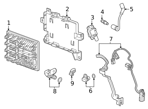 Ignition System for 2023 Chevrolet Express 2500 #0