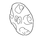 52013653AA - Suspension: Center Cap for Dodge: Dakota, Durango, Ram 1500, Ram 2500, Ram 3500 Image