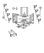 4801474AB - Electrical: Trough for Mopar Image