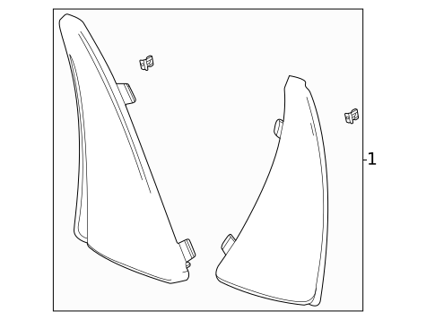 Exterior Trim - Fender for 2021 Chevrolet Corvette #0