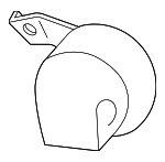 84501954 - Electrical: Horn for Chevrolet: Equinox | Pontiac: Torrent Image