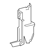 8267348100 - Electrical: Lower Bracket for Lexus: RX350, RX350L, RX450h, RX450hL Image