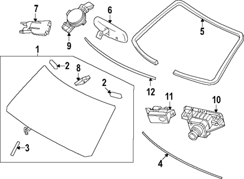 Reveal Moldings for 2025 INFINITI QX80 #0