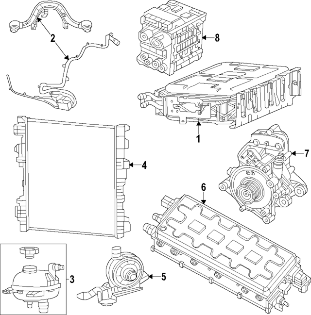68408138AA - Hybrid Components: Cable for Mopar Image