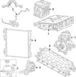 68408138AA - : Battery Cable Harness for Jeep: Grand Cherokee Image