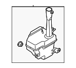 986201M100 - Body: Washer Reservoir for Kia: Forte, Forte Koup Image