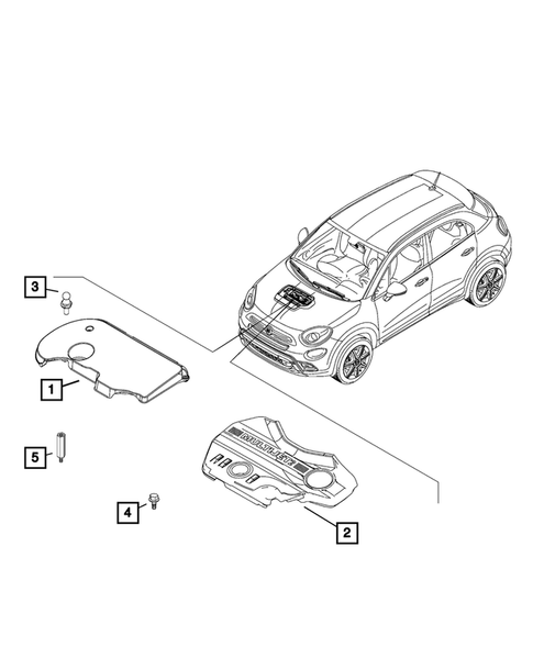 Engine Identification, Service Engines & Engine Service Kits for 2022 Fiat 500X #0