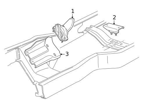Engine & Trans Mounting for 1996 Ford E-350 Econoline Club Wagon #0