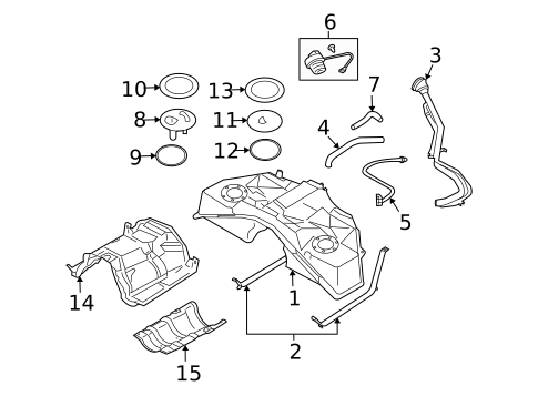 Hardware, Fasteners & Fittings for 2009 INFINITI EX35 #0