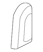 7P6959817AQWA - Body: Recline Knob for Volkswagen Image