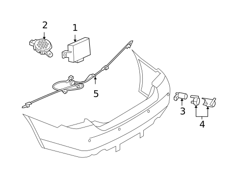 Electrical Components for 2010 Ford Fusion #2