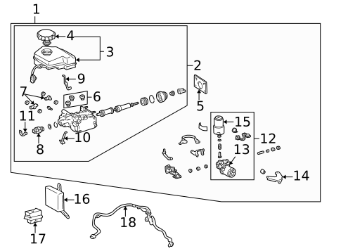 Anti-Lock Brakes for 2001 Toyota 4Runner #0