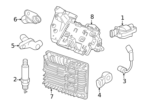 Ignition System for 2024 Chevrolet Tahoe #5