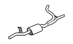 95B253411AY - : Exhaust Pipe for Porsche Image