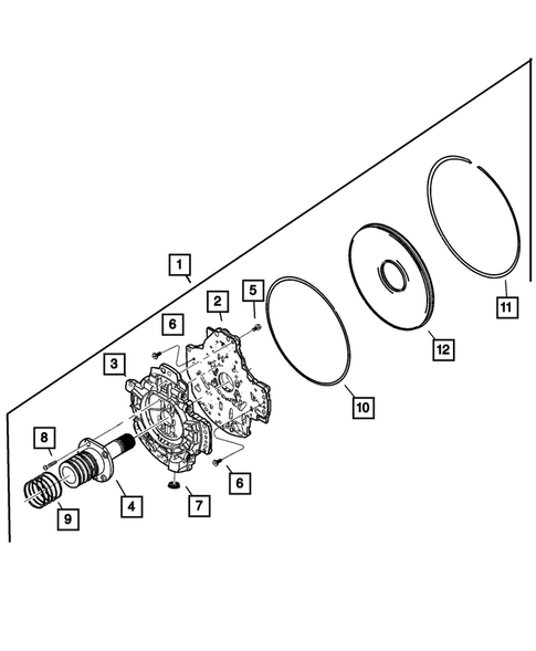 Oil Pump for 2007 Jeep Liberty #0