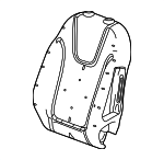 42836632 - Body: Seat Back Pad for GM Image