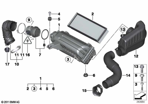 Intake Muffler for 2013 Mini Cooper #0