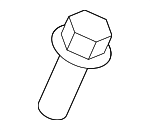 70506SZNA01 - Body: Drip Channel Screw for Acura: ZDX Image