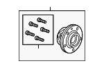 13526966 - Driveline &amp; Axles: Wheel Bearing And Hub Assembly for GM Image