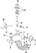 E6LY1102A - Brakes: Rotor for Ford: Mustang | Lincoln: Continental, Mark VII Image