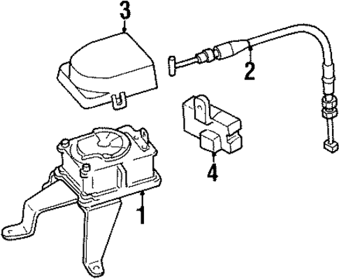 Cruise Control System for 1998 Isuzu Trooper #0