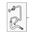 8R0317825J - Cooling System: Outlet Pipe for Audi Image image