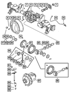 5135769AG - Rear Axle: Axle Housing for Mopar Image