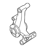 21046EA200 - Cooling System: Mount Bracket for Nissan: Frontier, NV1500, NV2500, NV3500, Pathfinder, Xterra Image