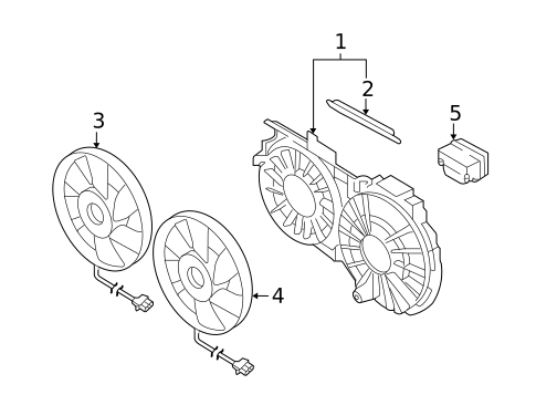 Cooling Fan for 2007 Audi A4 Quattro #0