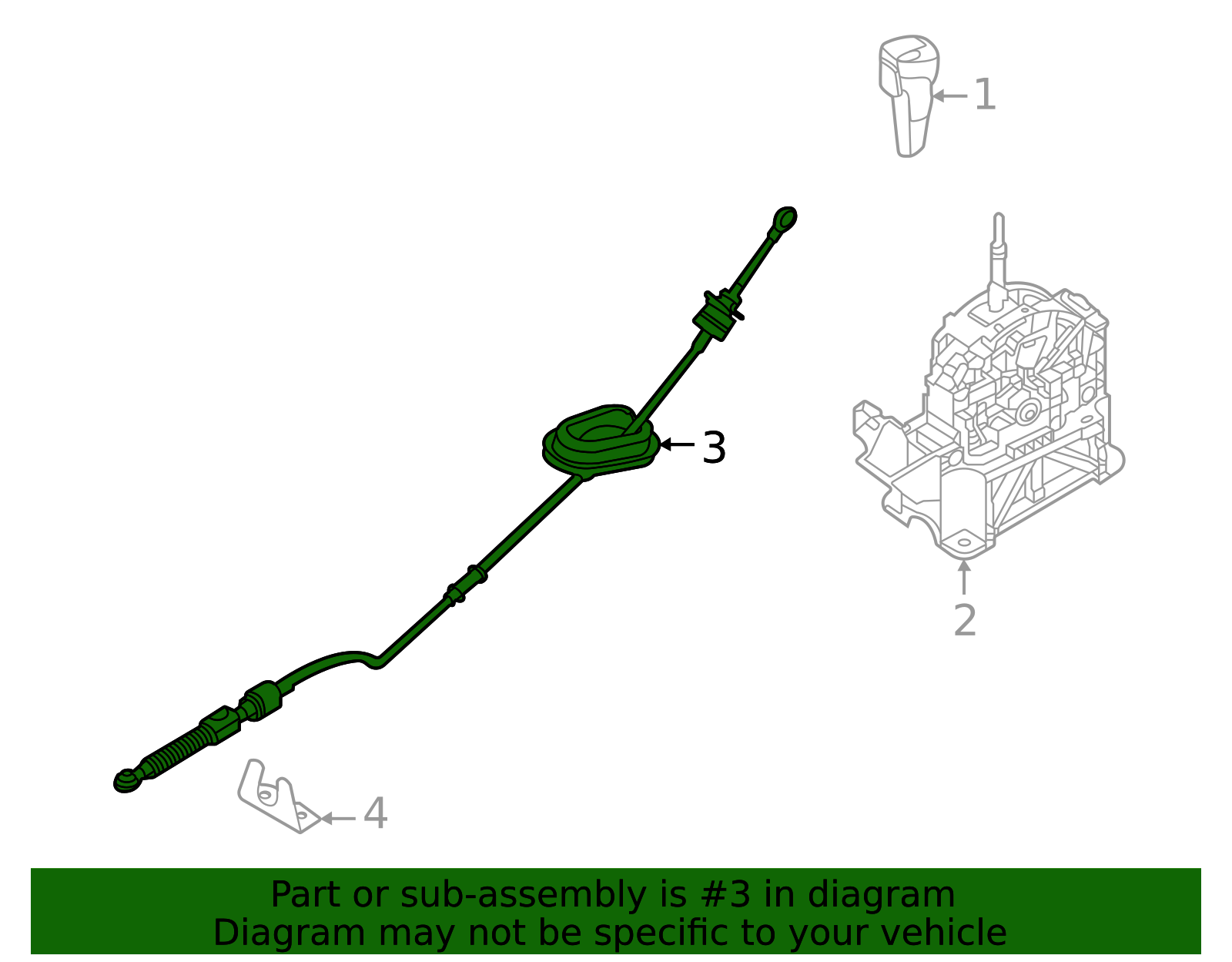 34935-6LE0A - Control Cable 2020-2025 Nissan Sentra | Official Nissan ...