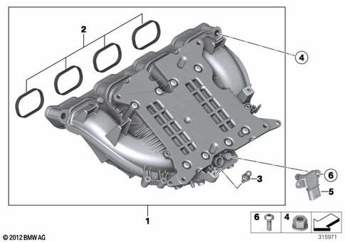 Intake Manifold for 2014 BMW X3 28iX #0