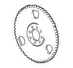 11221717383 - Automatic Transmission: Drive Plate for BMW: 323Ci, 323i, 323is, 325Ci, 325i, 325xi, 328Ci, 328i, 328is, 525i, 525iT, 528i, M3, X3, Z3, Z4 Image