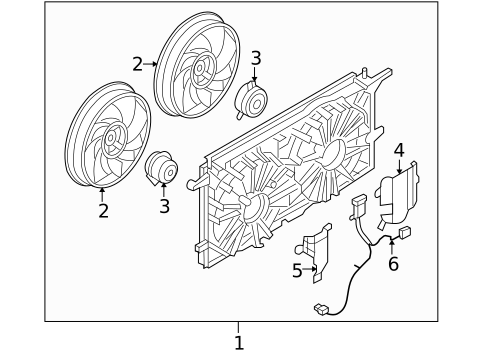 Cooling System for 2005 Buick Terraza #1