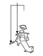 1630431037 - Cooling System: Water Outlet for Lexus: GS300, GS350, GS450h, IS250, IS300, IS350, RC300, RC350 Image