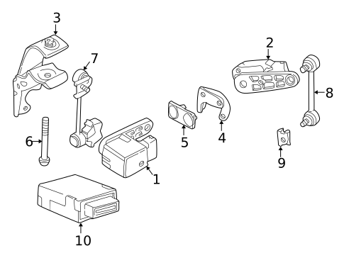 Electrical Components for 2003 BMW M5 #1