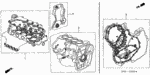 6111PZA010 - Engine: GASKET KIT, CYLINDER BLOCK for Honda Image