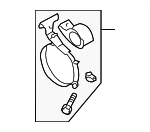 4E0201505A - : 2004-2010 Audi - Fuel Filter Bracket for Audi: A8 Quattro, S8 Image