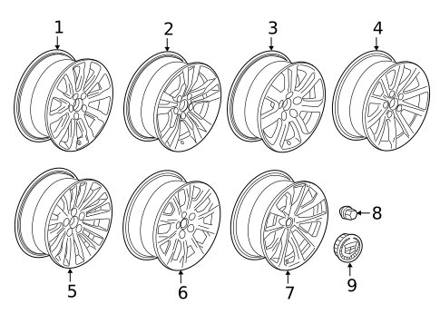 Wheels for 2017 Cadillac CTS #0