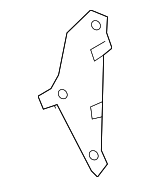 16341F0010 - Cooling System: Water Outlet Gasket for Toyota Image image
