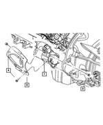 R4801516AA - Electrical: Engine Starter, Remanufactured for Mopar Image