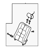 GP9A57400C02 - : Seat Back Assembly for Mazda: 6 Image